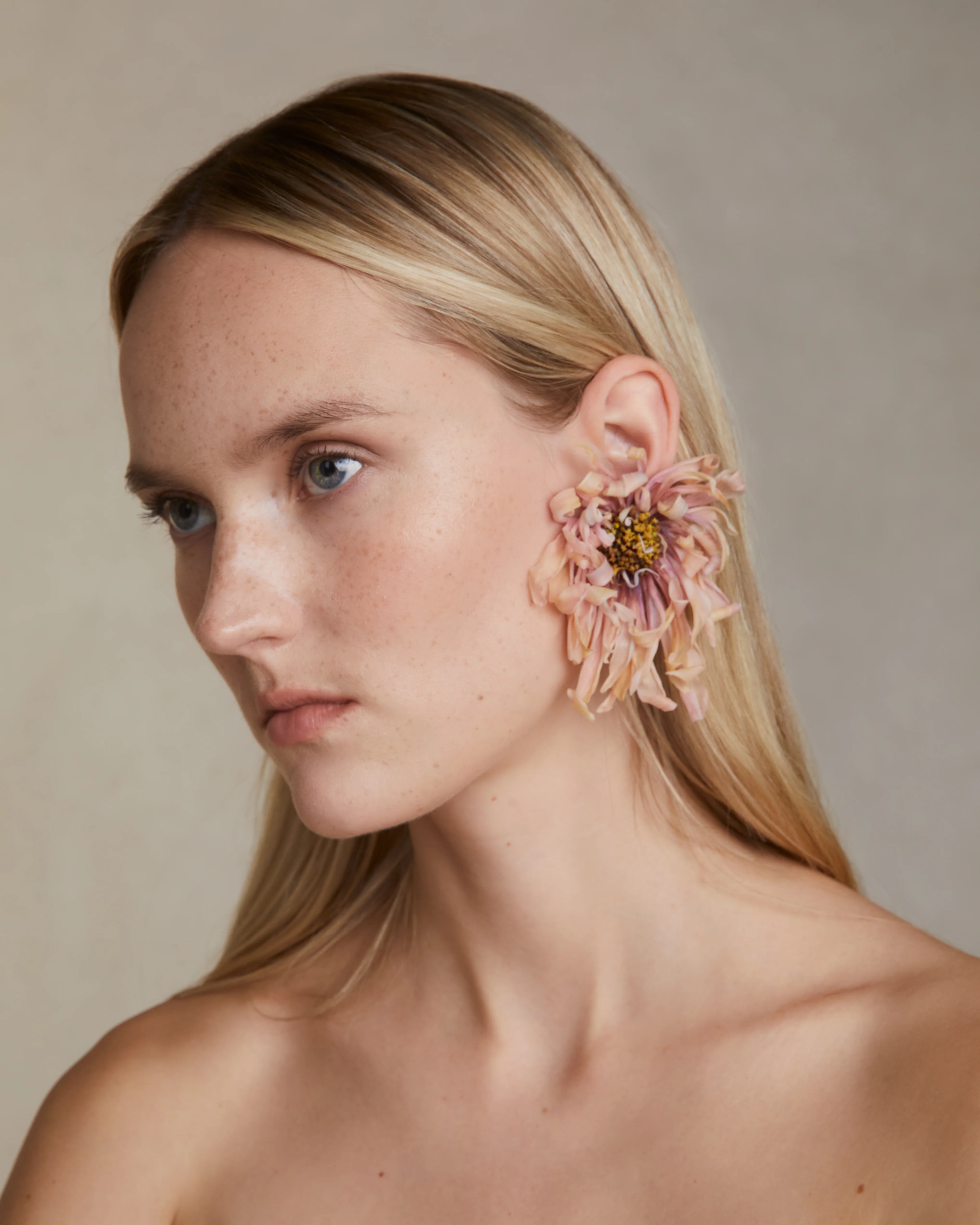 Chrysanthemum Earrings - Image 2