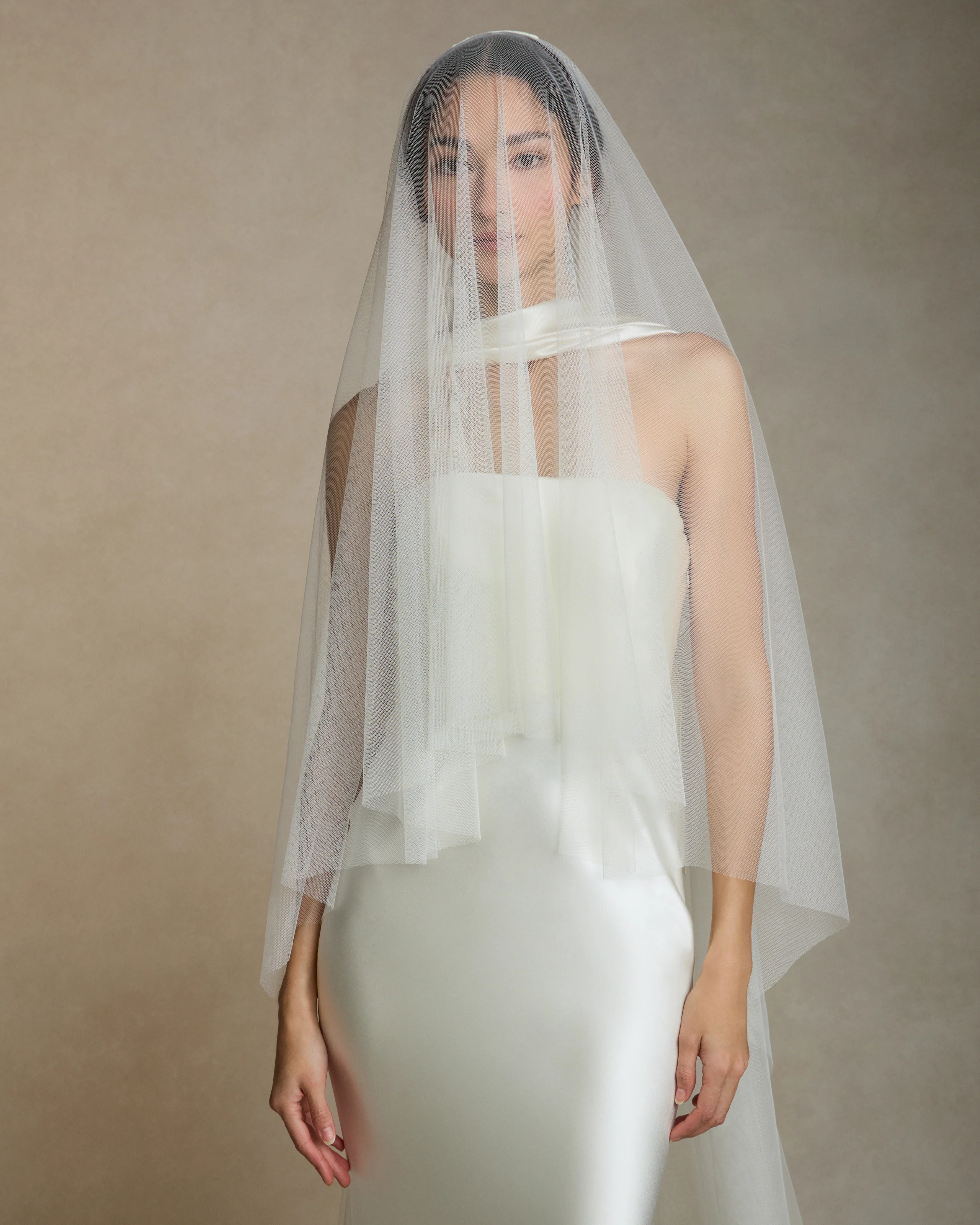 Simple Drop Veil - Chapel