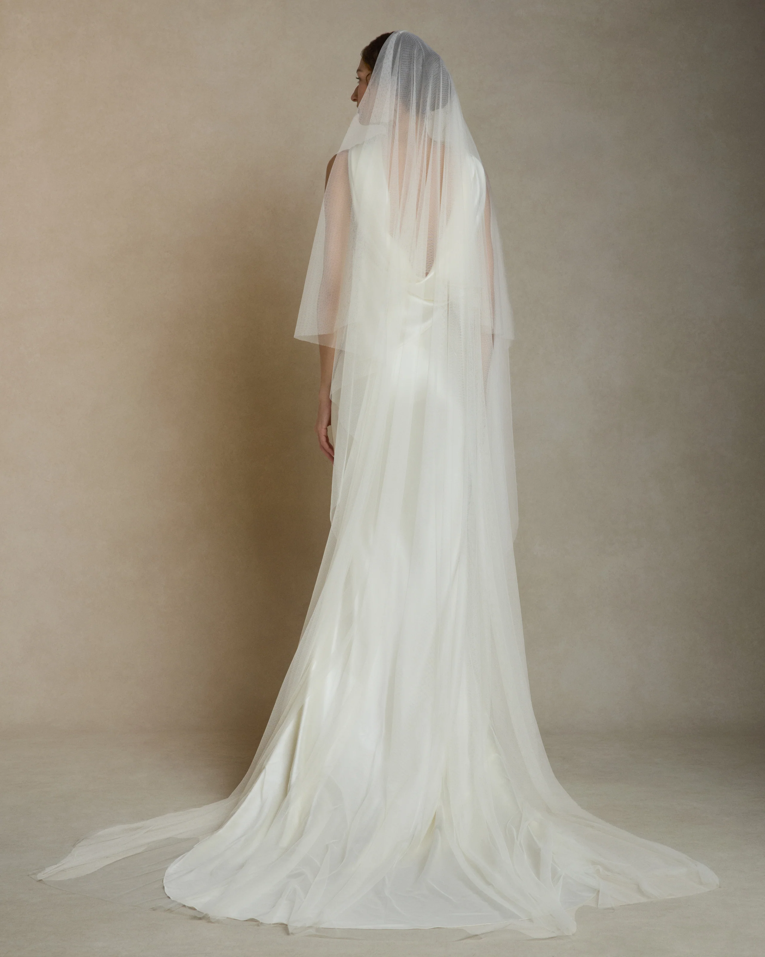 Simple Drop Veil - Chapel - Image 2