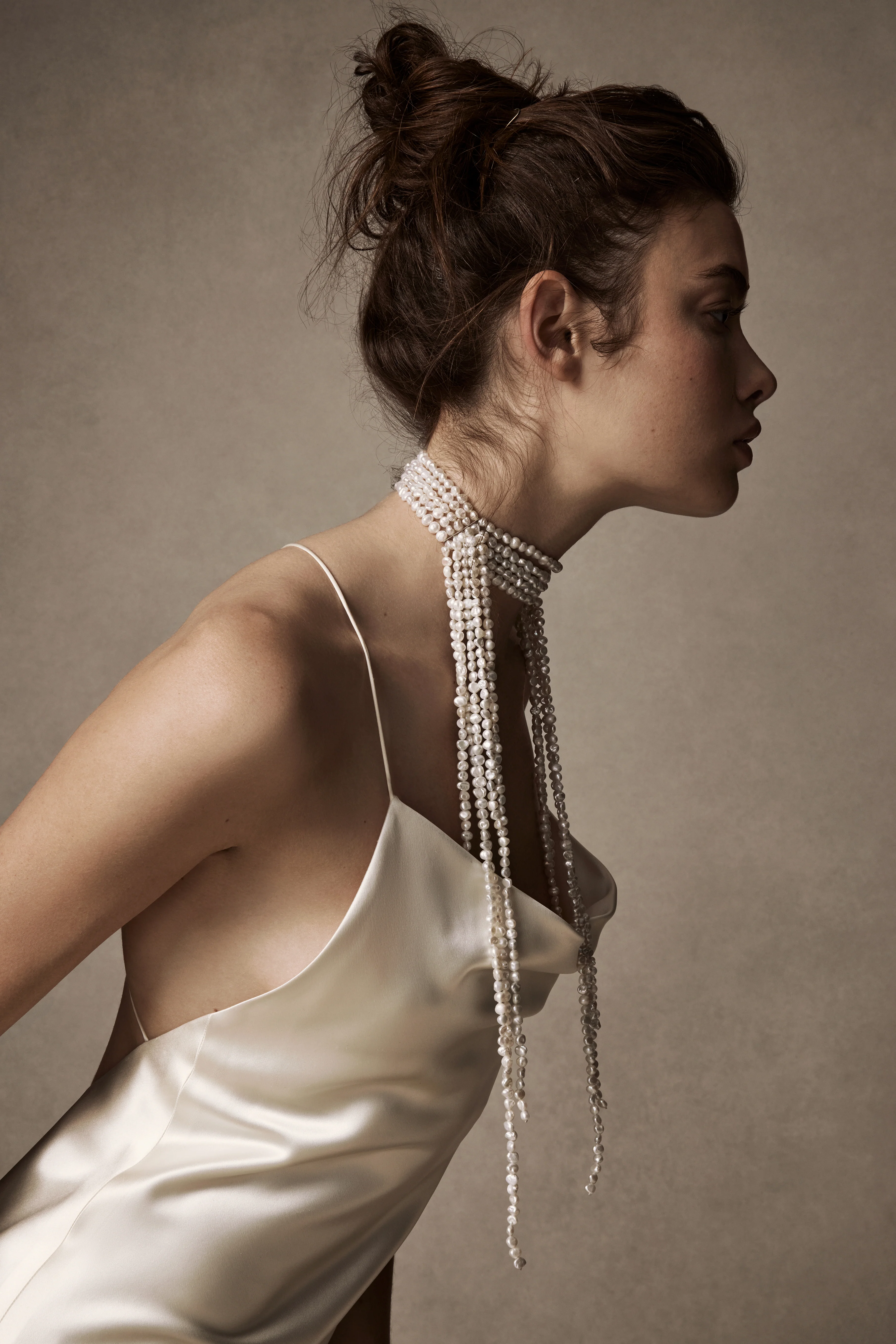 Five Strand Pearl Choker